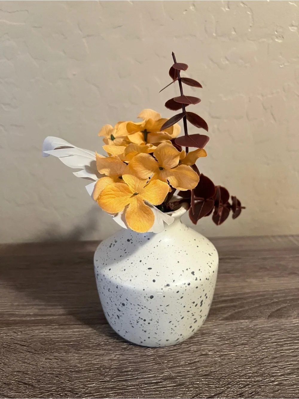 Target Bullseye Potted Floral Fall Ceramic Vase Flowers NWT